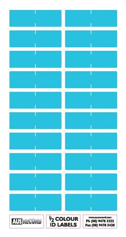 Half size Colour ID Labels – Ausrecord